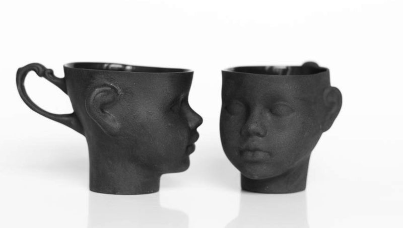 Natalia Gruszecka, cups from the series Tête à tête, photo: courtesy of the designer